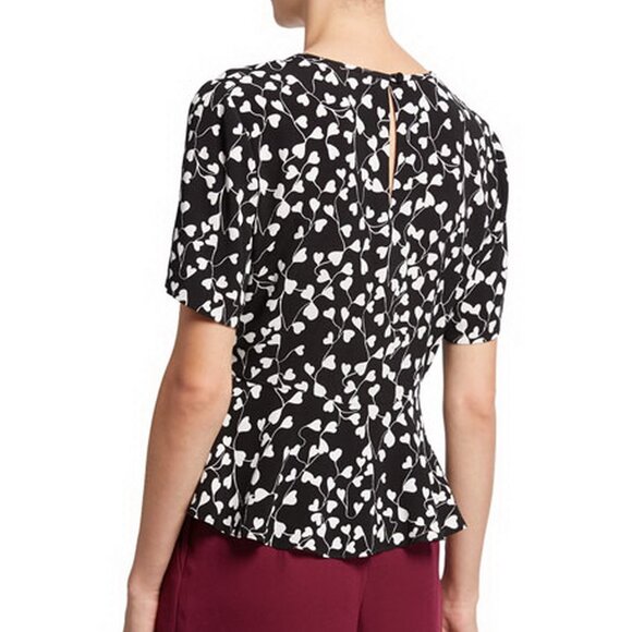 NWT Diane von Furstenberg DVF Peplum Blouse | Top for Work, Dinner, Events - Picture 8 of 13